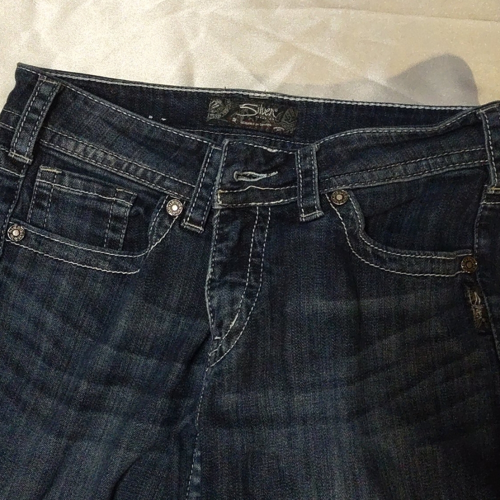 Sold Silver suki boot cut jeans size 29/30 - Picture 4 of 8